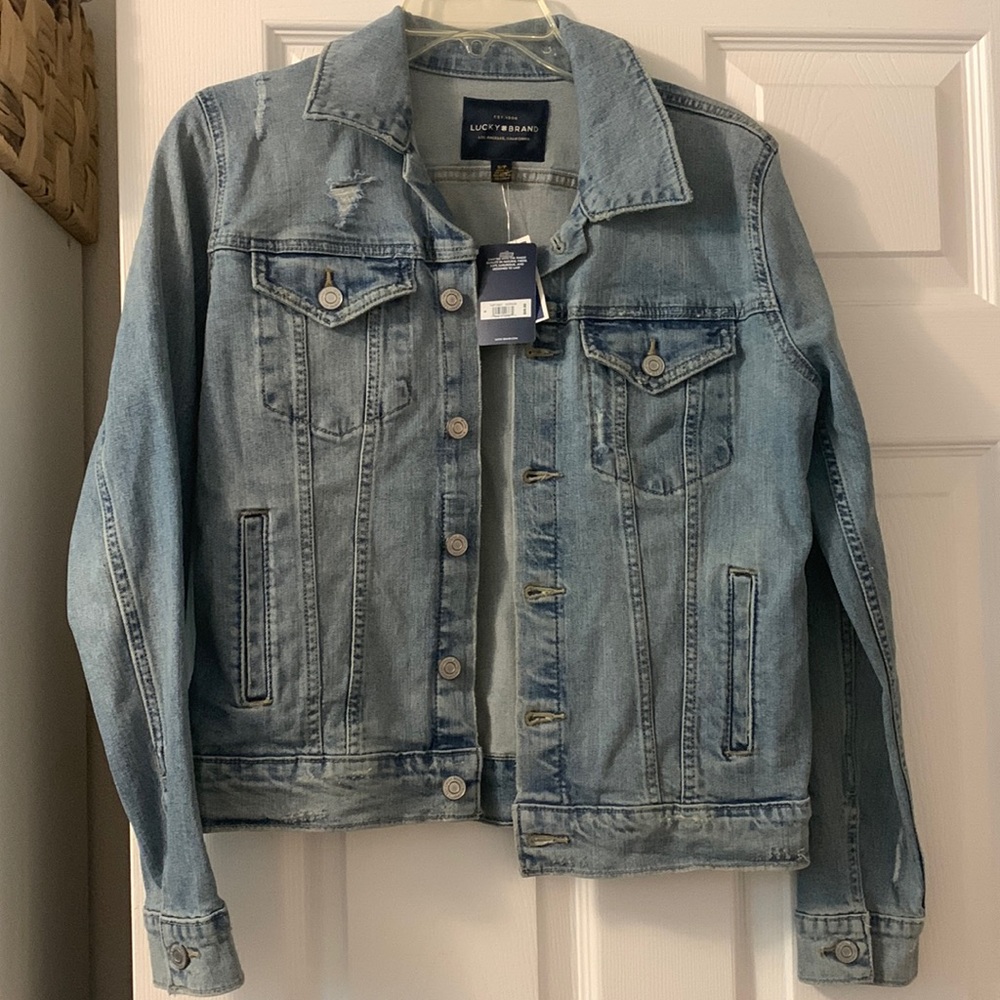 NWT Lucky Brand Jean Jacket